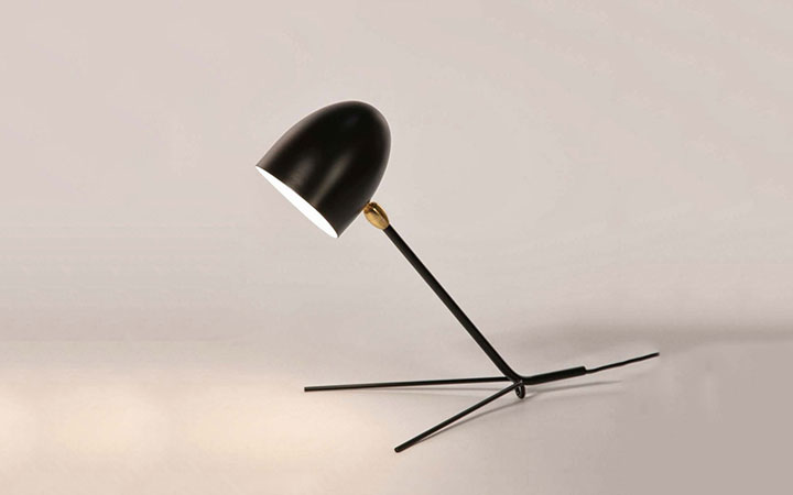 Cocotte Table Lamp by Serge Mouille Table Lamps